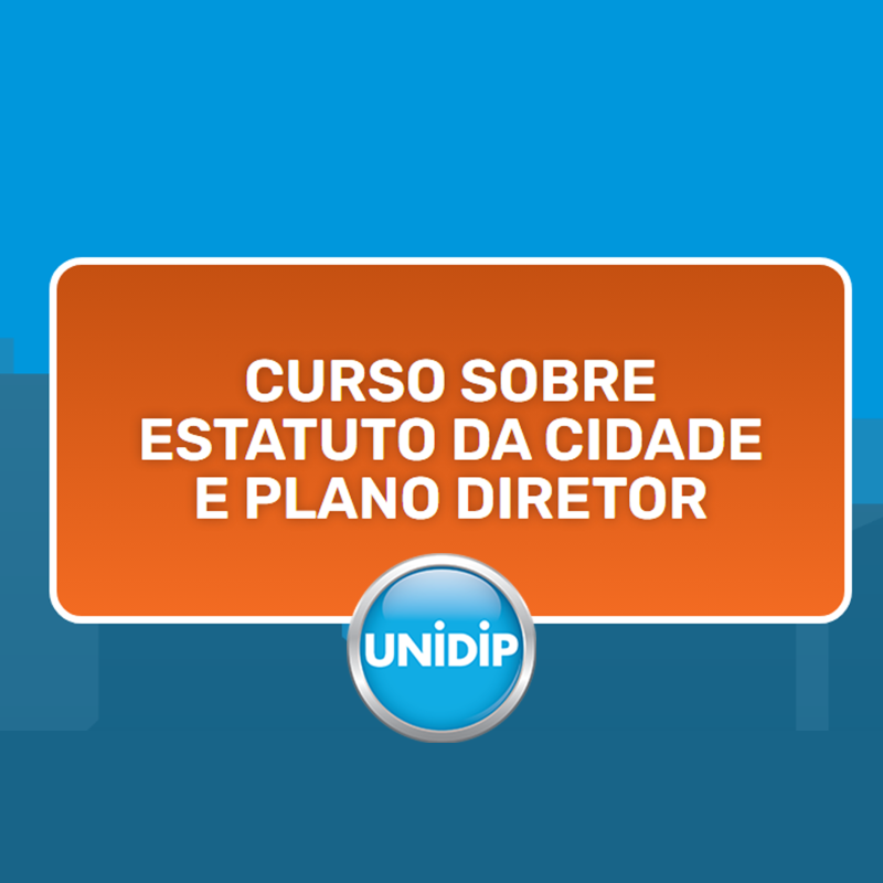 Curso sobre Estatuto da Cidade e Plano Diretor